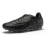 KELME K-Fighting Microfiber Leather Soccer Cleats, Firm/Artificial Ground Outdoor Shoes, for Men Women