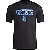 Adidas Mens Minnesota United MLS Short Sleeve T-Shirt