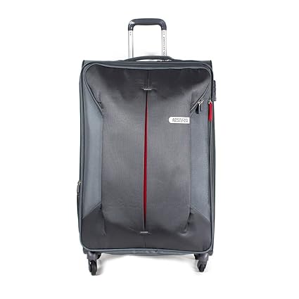 American Tourister Polyester 55 cms Frost Grey Softsided Cabin Luggage (91O (0) 38 001)