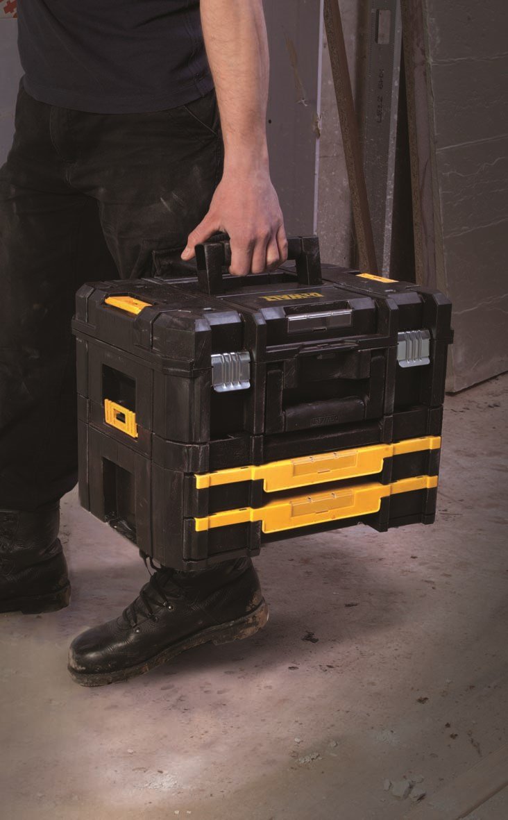 Tool Boxes DeWalt TStak Combo II Plus IV Tool Storage Box DWST170702