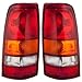 Driver and Passenger Taillights Tail Lamp Replacement for Chevrolet GMC Pickup Truck 19169017 19169018