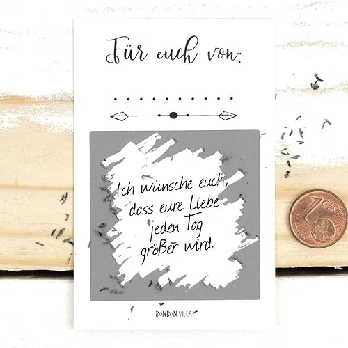 Geschenk Für Brautpaar Rubbellos Rubbelkarten Wünsche