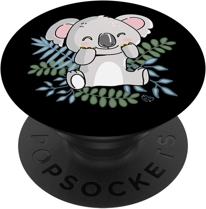 Amazon Com Australian Gift Cute Koala Bear Drawing Popsockets Popgrip Swappable Grip For Phones Tablets