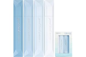 Double Sided Tape Pen Set, 4 PCS Gradient Adhesive Tape Glue for Scrapbooking, Photo Mounting, Journaling, Paper Crafts (Blue