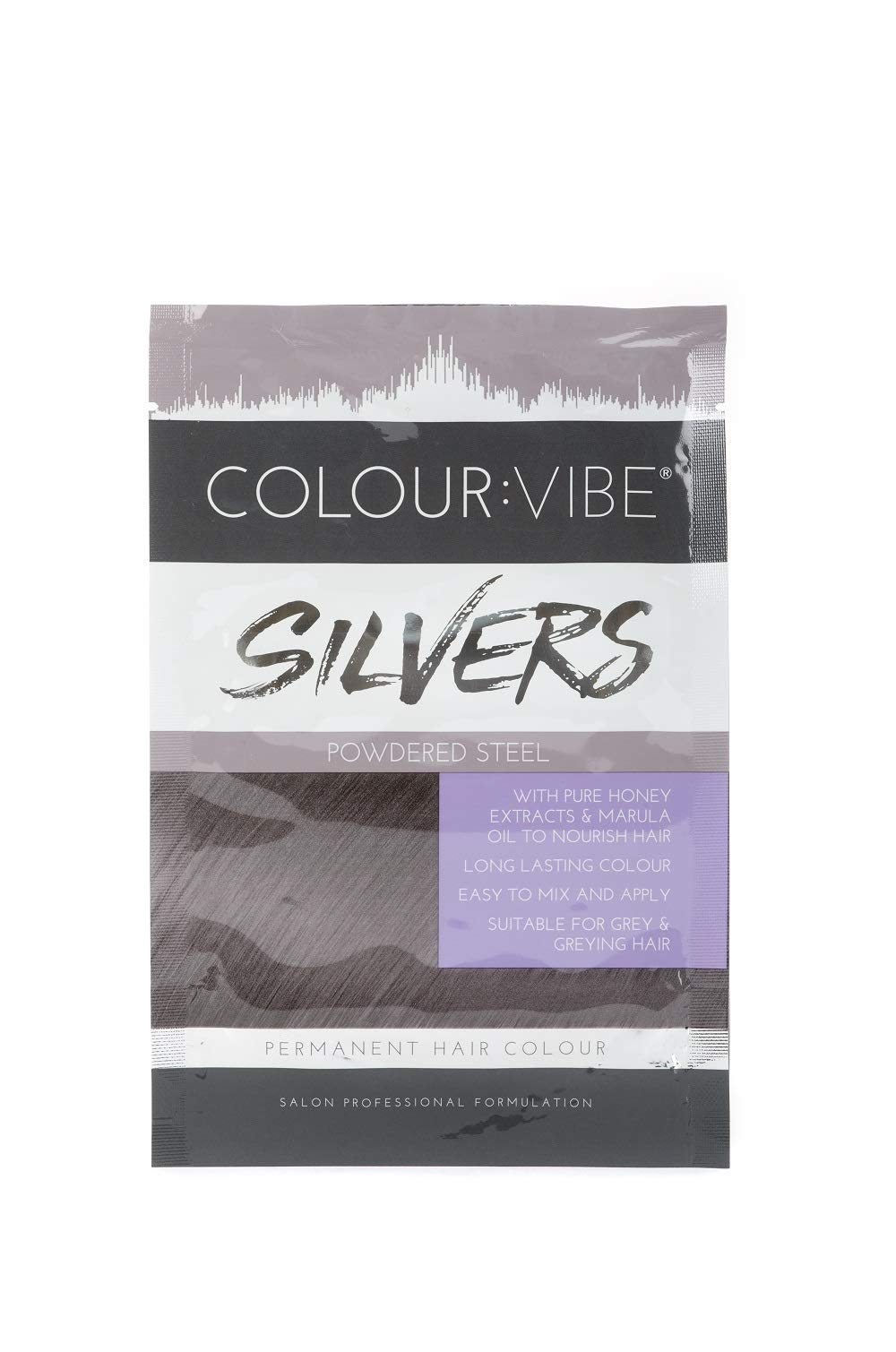 Colour Vibe Silvers Permanent Colour Powdered Steel