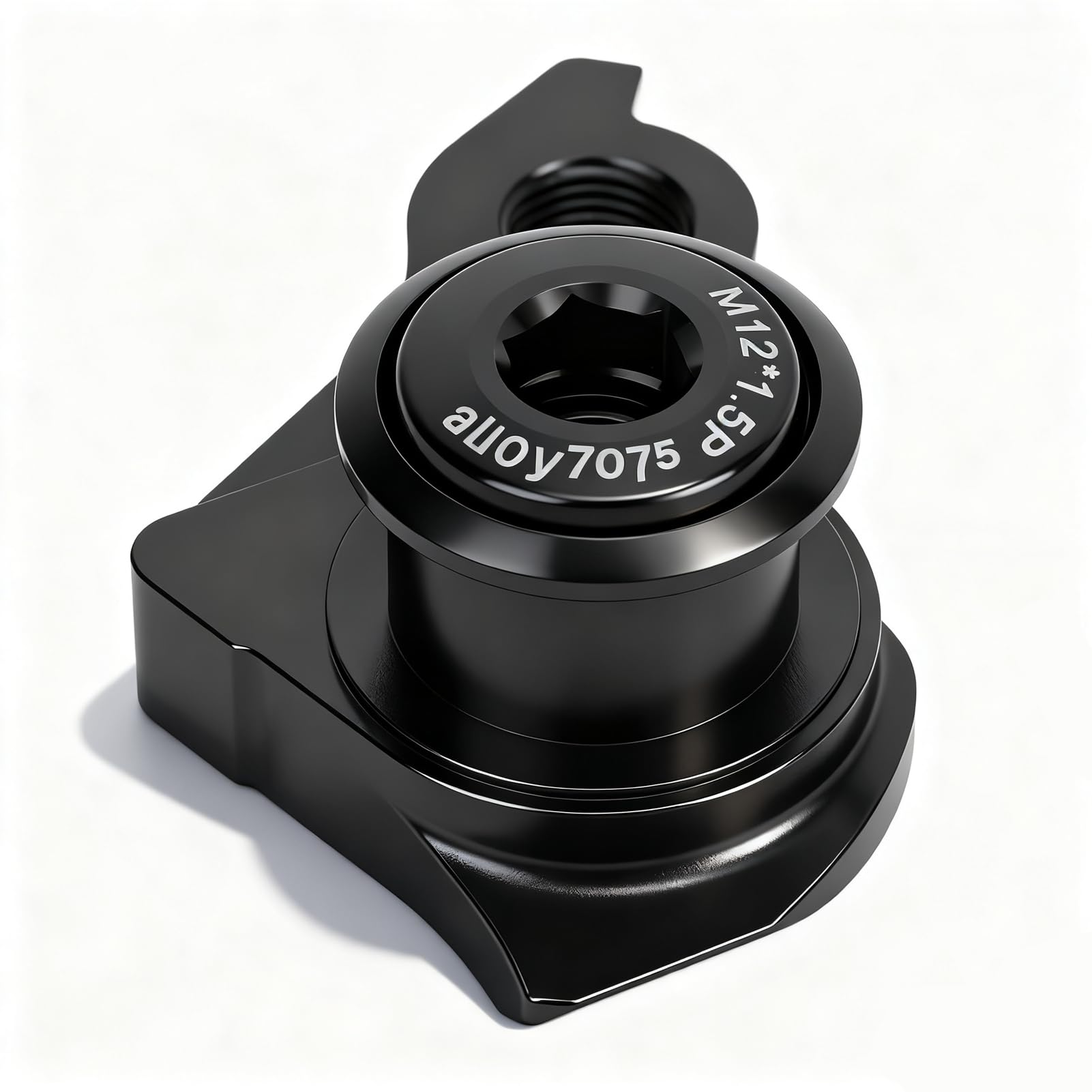 SUNGOOYUE Universal Derailleur Hanger UDH, Aluminum Alloy CNC Machined with Anodized Appearance Easy Installation Disassembly Wide Applications Derailleur Hanger for Trek,Bikes