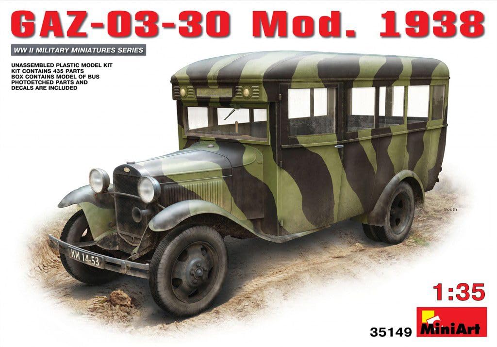 Miniart 1:35 Scale GAZ-03-30 Mod.1938 Plastic Model Kit