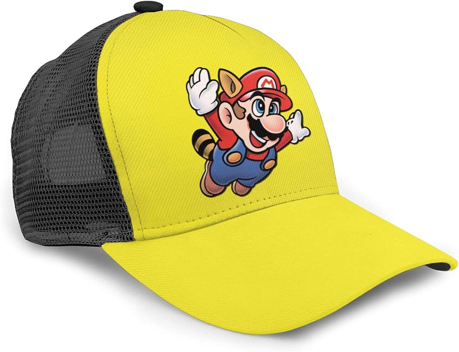 Super Mario Bros. (7) Baseball Cap Adjustable Unisex Cap Mesh Baseball Cap Cool Hathiking Cap 