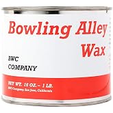 BWC Company, Bowling Alley Wax, Clear Paste, 16 oz. Can - Surface Protection Wax for Polishing &amp; Cleaning