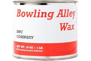 Dorzu Bowling Alley Wax, Clear Paste, 16 oz. Can - Surface Protection Wax for Polishing & Cleaning