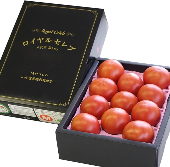 Amazon 産直だより 熊本jaやつしろ ロイヤルセレブ Mからs 1キロ 11から16玉 産直だより トマト 通販