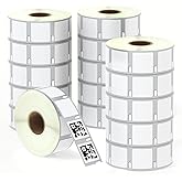 BETCKEY - Compatible DYMO 30332 (1" x 1") Square Multipurpose Labels - Compatible with DYMO Labelwriter 450, 4XL & Zebra Desktop Printers [16 Rolls/12000 Labels]
