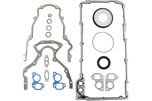 Niyako Engine Conversion Lower Gasket Set Replacement# CS9284 CS5975A C293CS-A CS5975 Fit 1997-2011 Chevy GMC C‘-adillac CTS Saab 5.7L 6.0L 6.2L