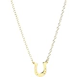 Deidreamers Sterling Silver LUCKY HORSESHOE Necklace