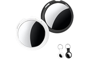 2 Pack Tracker Tag [Apple MFi Certified] Pair with Apple Find My(iOS Only) Bluetooth Smart Tracker Tag Key Finder Item Locato