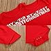 Von kilizo Baby Girl Long Sleeve Rompers - Striped Pant Sets for My First Christmas - 3-6 Month Infant Girl Outfit