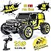 Remote Control Car, 1:10 Large Scale Electric RC Car Off-Road Monster Truck with High Speed 48km/h Wide Range 100M 2.4GHz 4WD, Anti-Collision R/C Cross-Country Racing Vehicle