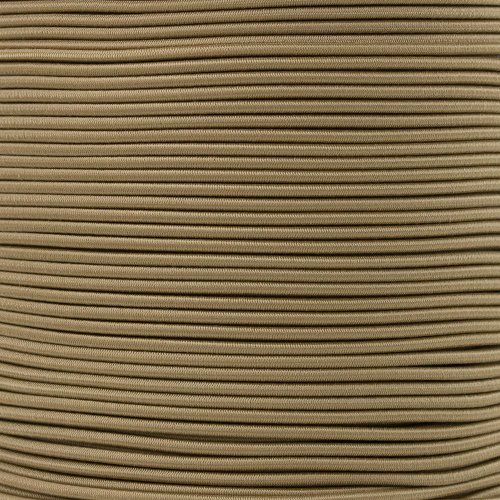 Paracord Planet 2.5mm Shock Cord – 8 Colors – 10, 25, 50, 100 Feet – Nylon Bungee Elastic Stretch Cord