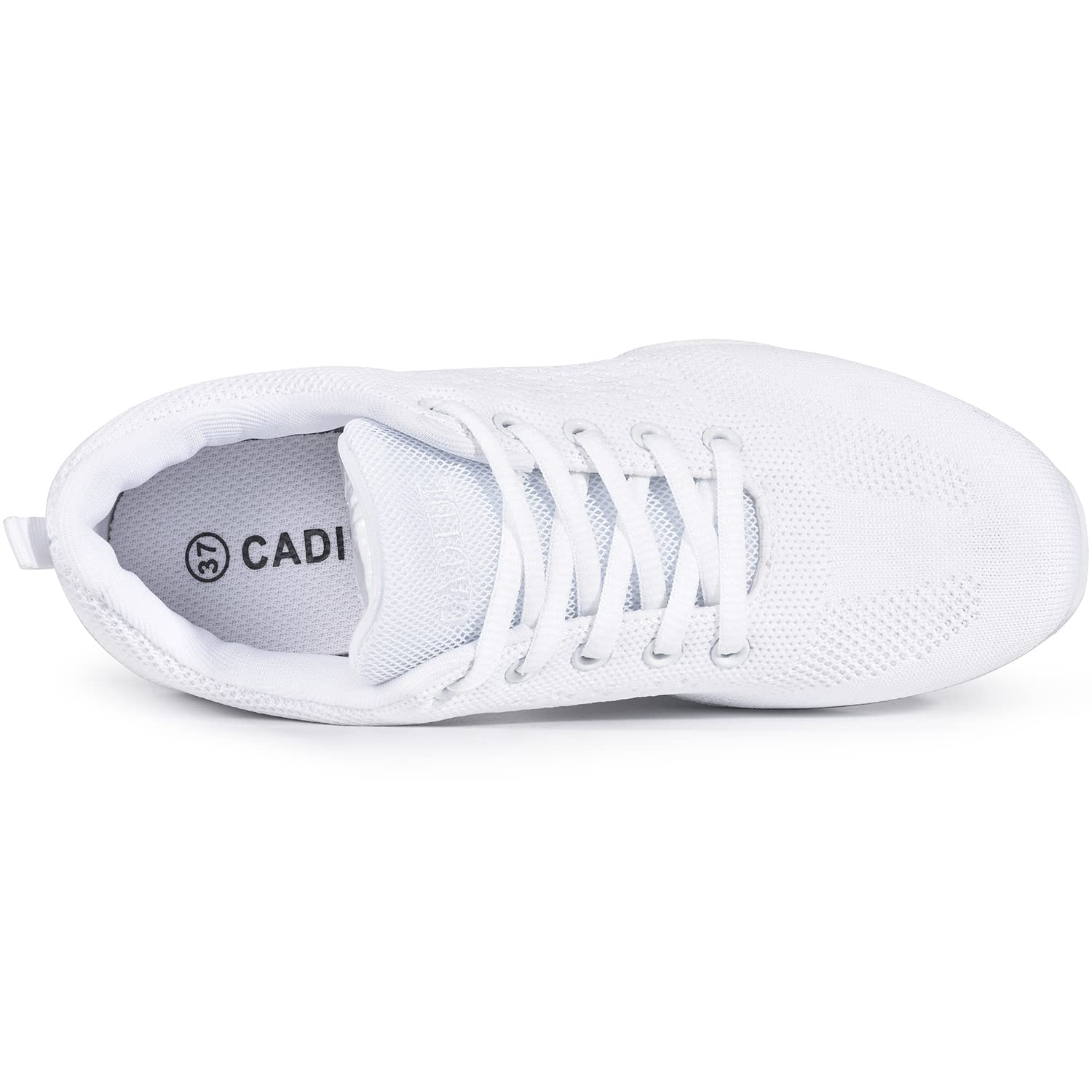 CADIDL Cheer Shoes Women White Cheerleading Dance Shoes