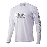 Huk Men's Icon X Long Sleeve Fishing Shirt with Sun
