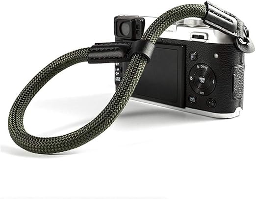 Amazon Co Jp デジタルカメラ用リストストラップカメラアクセサリー手作りナイロンデジタルカメラの手首ハンドストラップグリップ編組リストバンド Color Green ホーム キッチン
