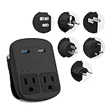 Ceptics World Travel Adapter Kit - QC 3.0 Dual USB