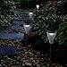 Aglaia Solar Garden Light, Solar Lights Outdoor with Pack of 6, LED Garden Lights with Waterproof, 7 Color Changing, Long Playing Time for Garden, Yard, Lawn and Landscape