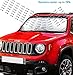 X-Shade Jumbo Sun Shade for Car windshield Comes with Cool Non-slip Pad 72 x 33 Inches