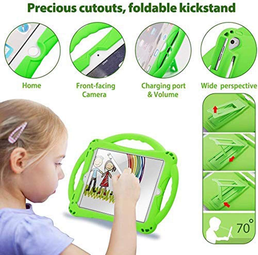 TOPESCT iPad 10.2 case, iPad 9th/8th/7th Generation Case for Kids Built-in Handle Stand, Comes with a Strap - Image 5