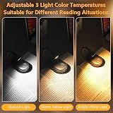 AMFUN Reading Light LED Book Lamp 360° Flexible Clip USB-C Rechargeable 3 Color view 4