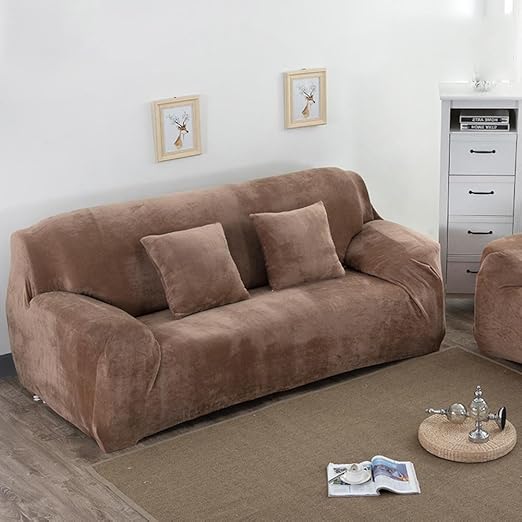Amazon Com Suede Sofa Covers Stretch Sofa Slipcovers Furniture