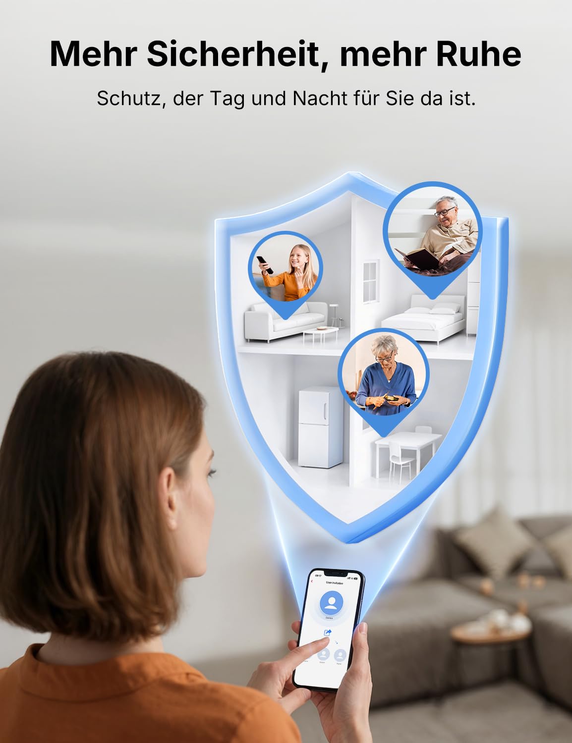 X-Sense Smart Smoke Detector XS01-M with SBS50 Base Station, Certified according to EN 14604, Wireless Smoke Detector with WiFi, Networkable Fire Detector, Compatible with X-Sense Home Security App