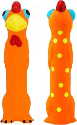 CHIWAVA 3 Pack 9 Inch Squeaky Latex Dog Toys Small Medium Dogs view 9