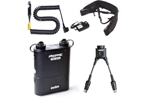 Godox PB960 Portable Extended Flash Power Battery Pack Kit Dual Output for Nikon SB910, SB900, SB800, SB28 Euro, SB28DX, SB80