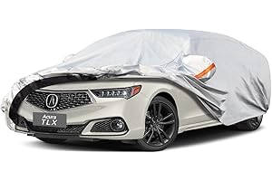 GUNHYI 6 Layers Car Cover Custom Fit Acura TLX (2014-2024) Waterproof All Weather, Heavy Duty Outdoor Snow Sun Rain Uv Protection (Ships from US Warehouse, Delivery 3-8 Days)