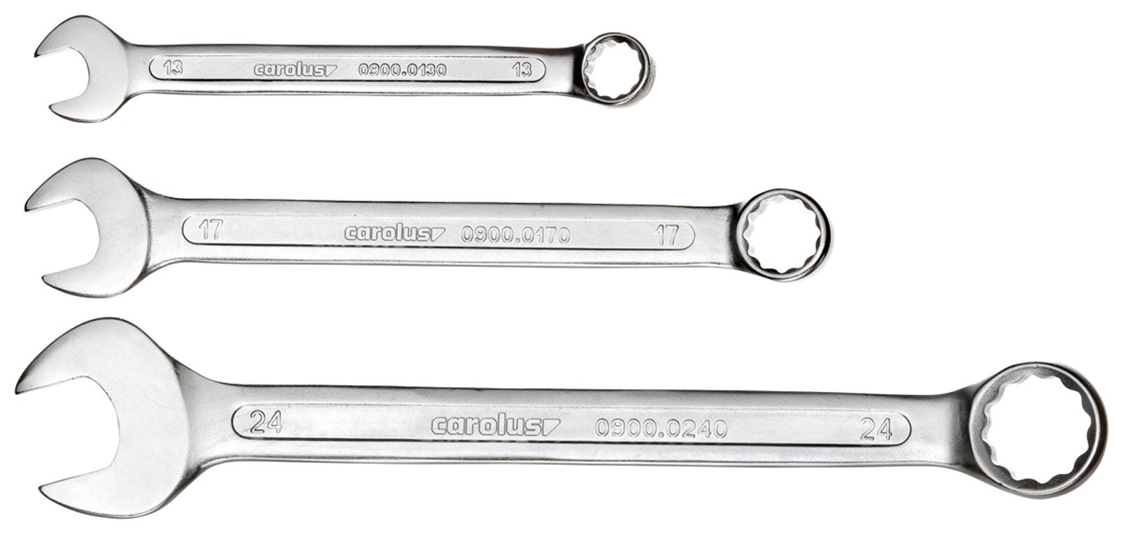Carolus Ratchet Ring Spanner Set 21-Piece 0900.0021