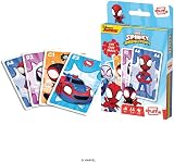 Shuffle Cartamundi Spidey 4 in 1 Card Game for Kids Ages 4+ Multicolor view 3