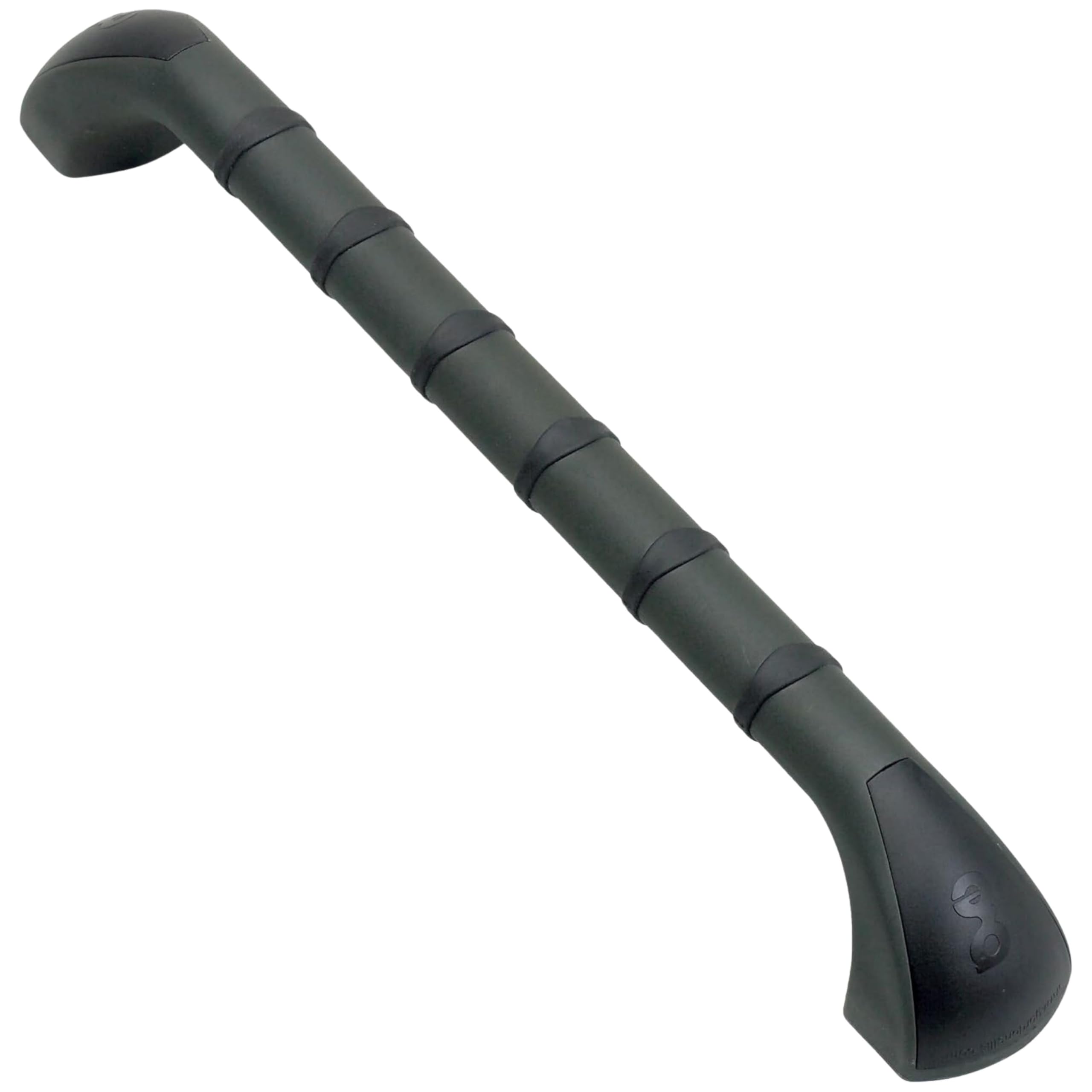 HOMECRAFT Prima Outdoor Grab Rail โ Slip Resistant Handrail, Weatherproof Hand Rail, Mounted Grab Rails for Bathroom, Bath Handles, Durable Grab Bars and Grab Handles for Elderly Support, Green/Black