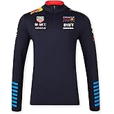 Castore Red Bull Racing F1 Team1/4 Zip Midlayer 2024 Navy, Blue