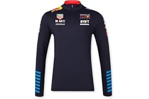 Castore Red Bull Racing F1 Team1/4 Zip Midlayer 2024 Navy, Blue