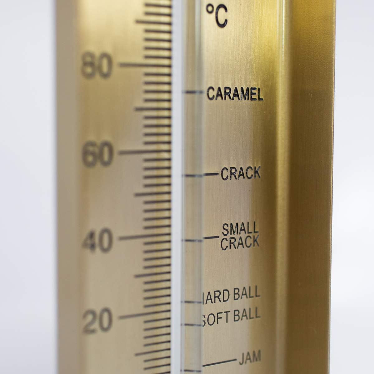 Brass Sugar & Jam Thermometer. Ideal preserve or confectionery thermometer BigaMart