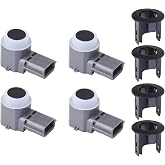 4Pcs Car Bumper PDC Parking Assist Sensor Fit for Q50 Q60 Q70 2.0L/3.0L 2014-2020, for 2015-2018 Nissan Maxima Titan Pathfinder Armada Front Rear Bumper Reverse Aid Sensor 28438-5ZA3B 28533-3SH0A