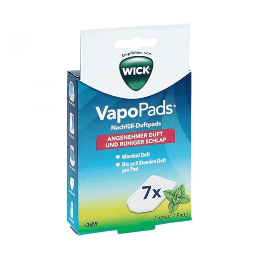 Wick Vapopads 7 Menthol Pads Wh7 1 Pck