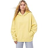 Milltex Women’s Oversized Pullover Hoodie – 280 GSM Heavyweight Fleece, Relaxed Fit, Soft Touch, Kangaroo Pocket Sweatshirt