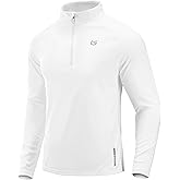 G Gradual Men's Running Shirts Long Sleeve Athletic Shirt Lightweight Quick Dry Quarter Zip Pullover for Men Workout Gym Golf