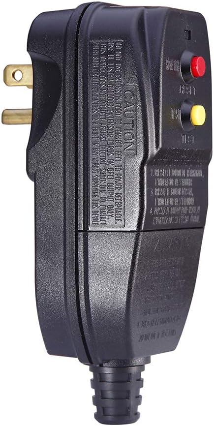 Gfci Ersatzstecker Fur Den Aussenbereich Wasserfest Automatische Rucksetzung 120 V 15 A Amazon De Baumarkt