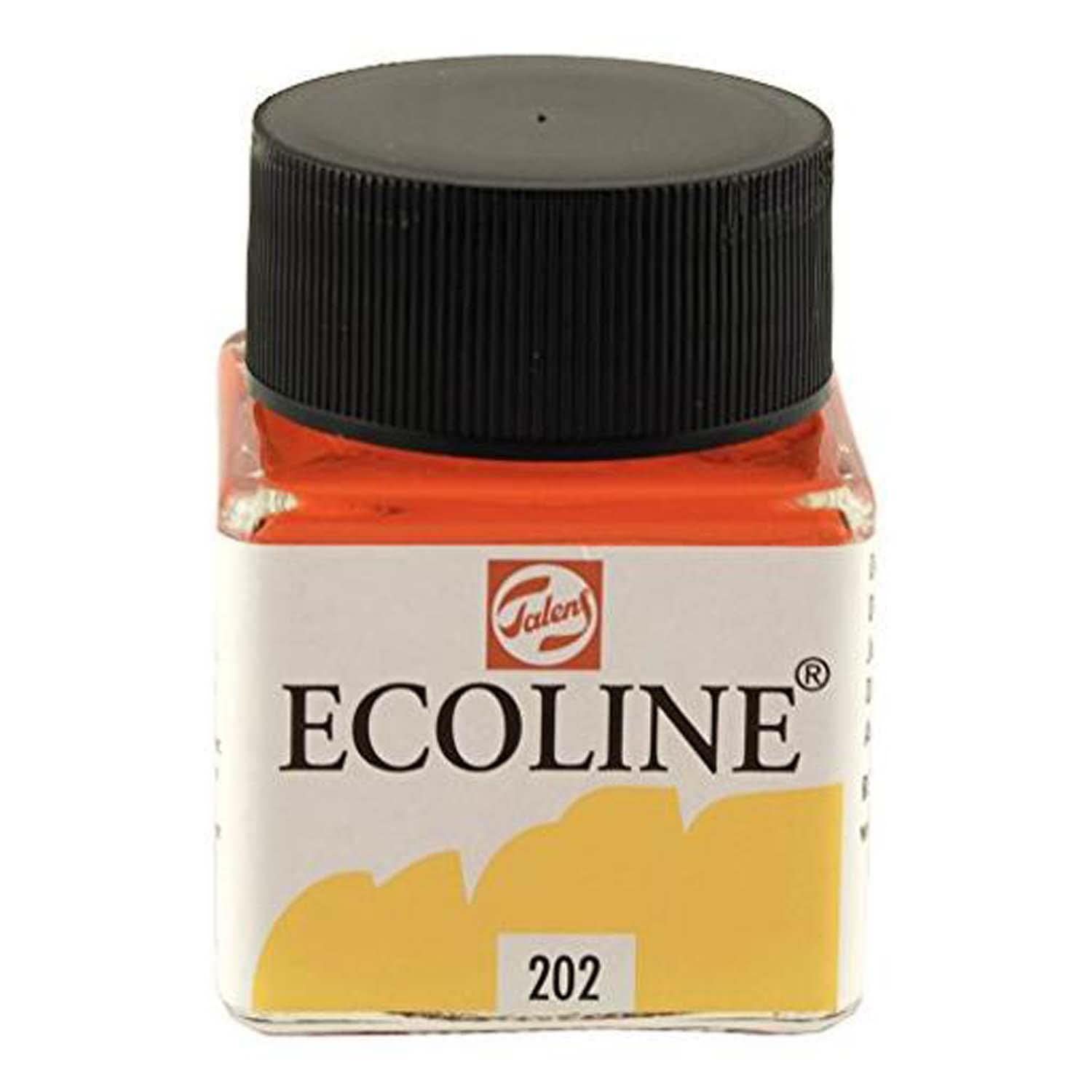 ECOLINE - PAINTING & DRAWING LIQUID WATERCOLOUR INK - DEEP YELLOW 30ml
