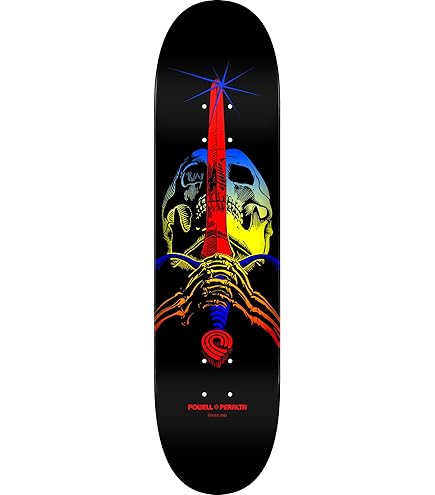 Amazon.com : Powell Peralta Chris Hiett Skull Flight Skateboard