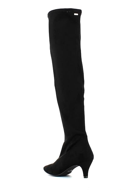 botas altas negras tacon