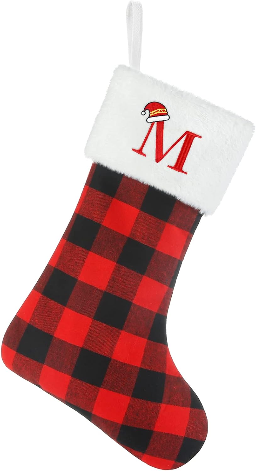 Stockings & Holders - Senneny Christmas Stockings with Initials